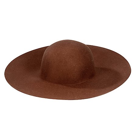 Big floppy hat brown