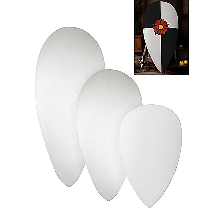 Blank Shield - Teardrop Shield