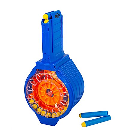 Blasterparts - Caricatore a tamburo da 30 colpi 2.0 per NERF e Dartblaster