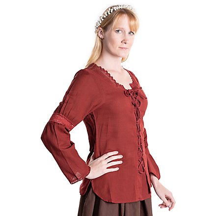 Blusa Medieval con Encaje - Emmi