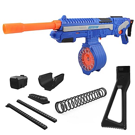 BuzzBee Agitator, incluso pacchetto di messa a punto Blasterparts con poggia spalle, molla di messa a punto e aggiornamenti per stampa 3D