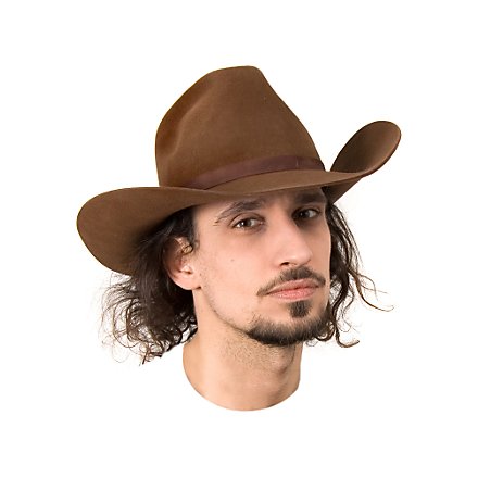 Cappello texano marrone