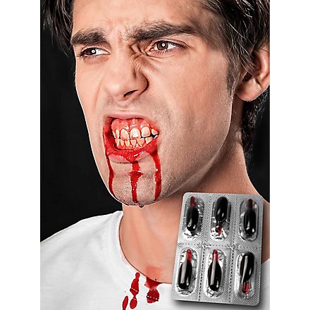 Cápsulas De Sangre Artificial Para Morder
