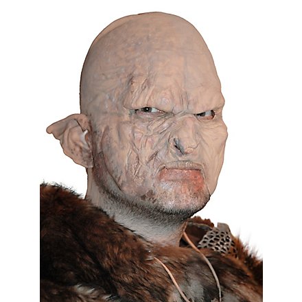 Cave Orc Latex Mask to stick on