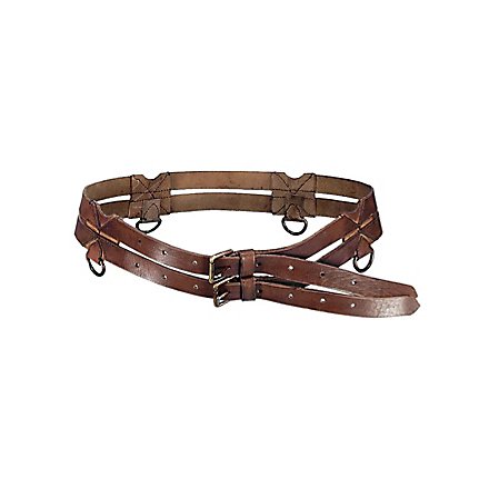 Ceinture double marron