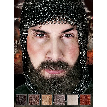 Chevalier brigand Composition de barbe professionnelle en poils véritables