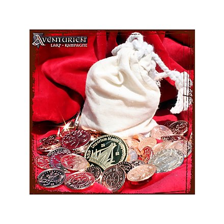 Coin-set Shafir's treasure purse