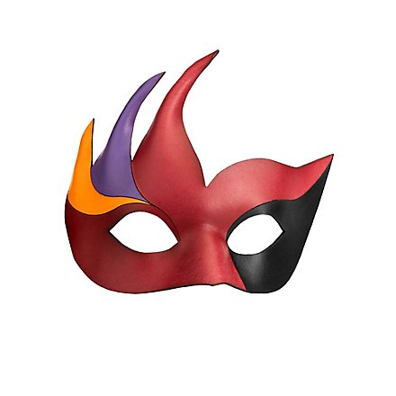 Colombina Cigno Venetian Leather Mask