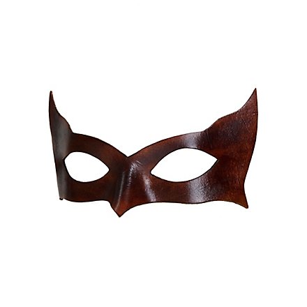 Colombina Incognito brown Venetian Leather Mask