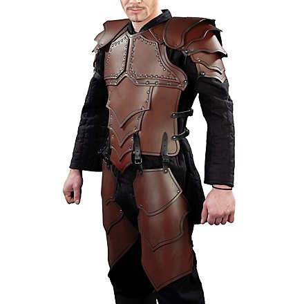 Complete leather armor set - Dragon Rider - andracor.com