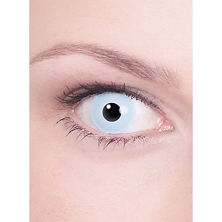 Contactlens lichtblauw met sterkte