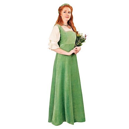 Costume verde da Signora del castello