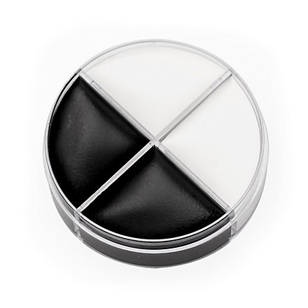 Creme Make-up schwarz-weiß 15 ml Schminkdose
