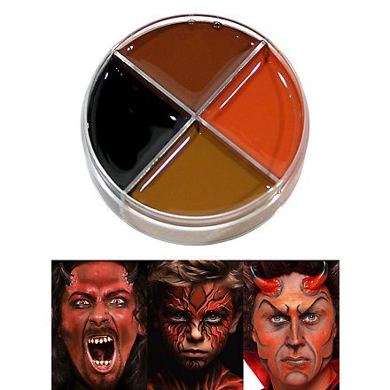 Crème Schmink Demon Make-up 4-Kleuren 15ml
