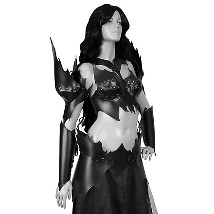 Dark Witch Leather Armor black 