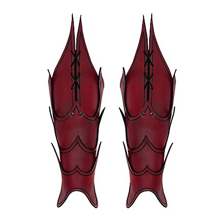 Demon Greaves red 