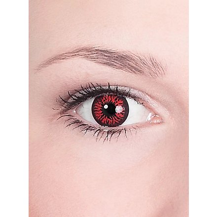 Dark Red Contact Lenses Demon
