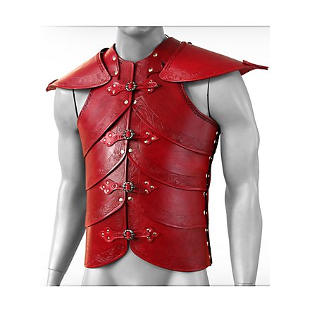 Elf Leather Cuirass red 