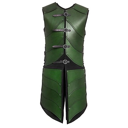 Elf Warrior Leather Armor green 