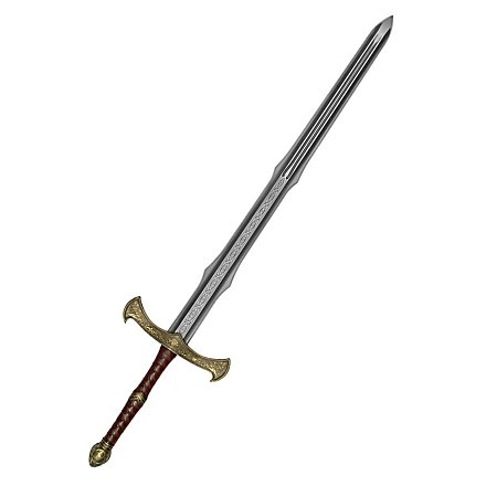 Figurine Warhammer SDA LOTR - Aragorn Avec épée à Deux Mains - Métal Peint - Occasion