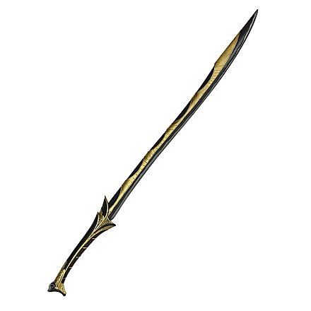 Epée elfique - Nalandra, Bâtarde, noire, Arme de GN