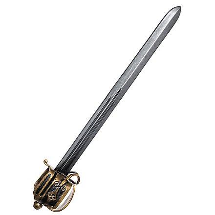 Épée large à garde en panier - Claymore (100 cm)