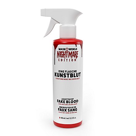 Flacone spray per sangue finto splatter 400 ml