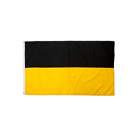 Flag black & yellow 