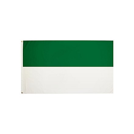 Flagge grün-weiß 