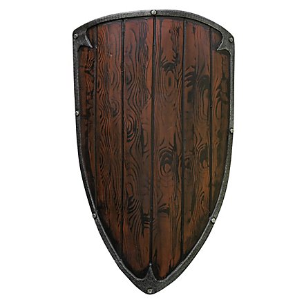 Footman Shield - Wood - 90x60 cm