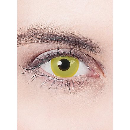 Gele Contactlens Met Sterkte