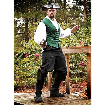 Gilet pirata verde