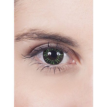 Dunkelgrüne Kontaktlinsen Gnom
