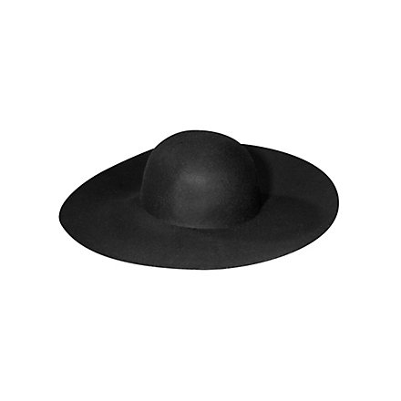 Gran Sombrero Flexible Negro