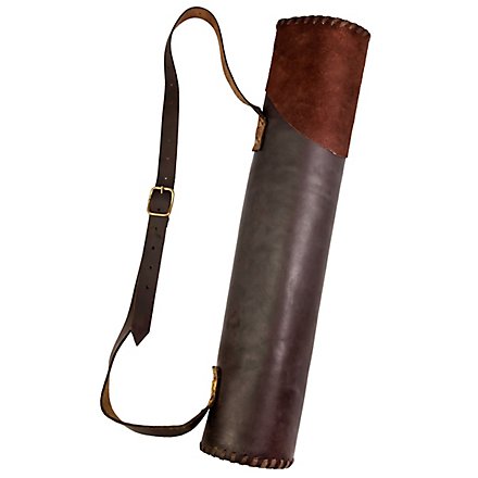 Grand carquois de tireur d'élite marron