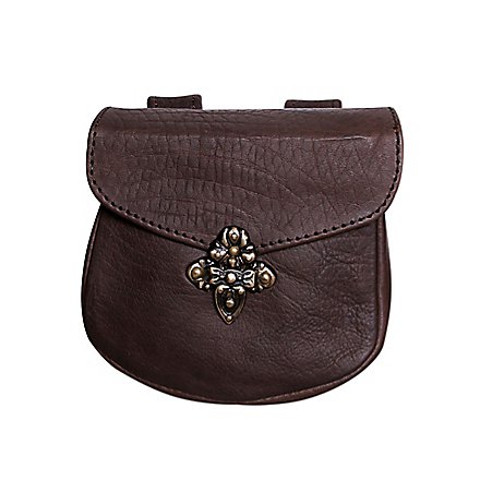 Grande sacoche de ceinture médiévale