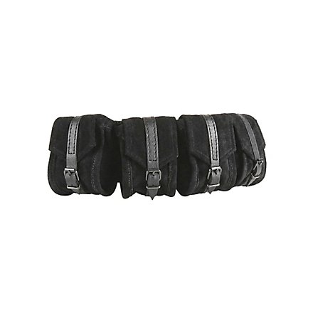 Gürteltaschenset schwarz 