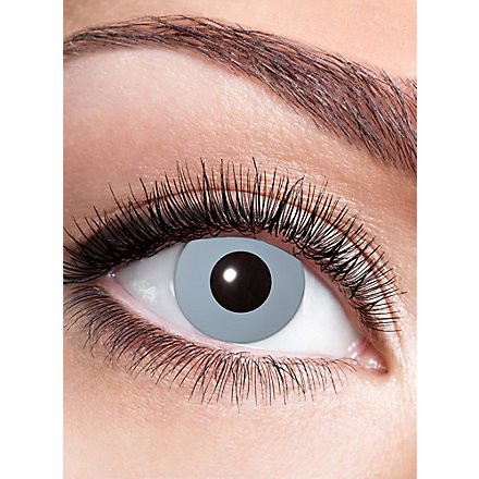 Hexer grey contact lens with diopters