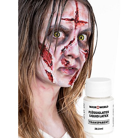 Horrorhaut Flüssiglatex Effekt Make-up
