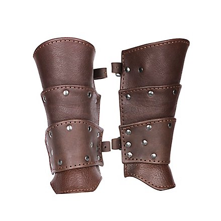 Kämpfer Armschienen braun 