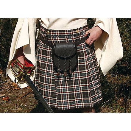 Kilt grigio-blu