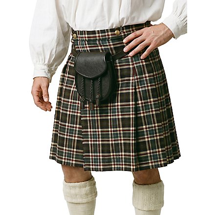 Kilt gris-bleu