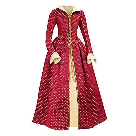 Kleid "Königin von Schottland" burgund 