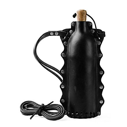 LARP Trinkflasche schwarz 
