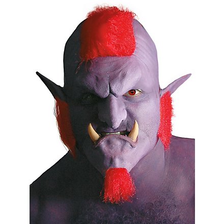 Latex troll chin to stick on