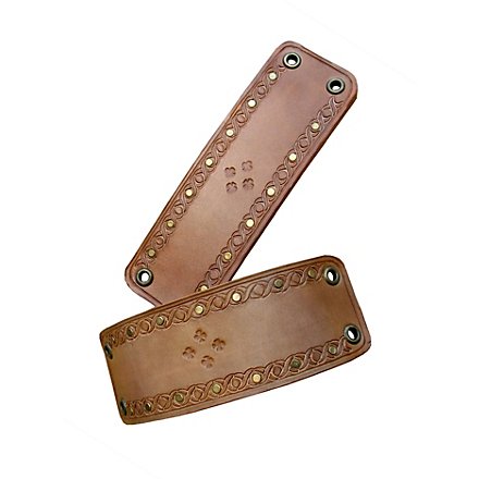 Leather Armbands light brown 