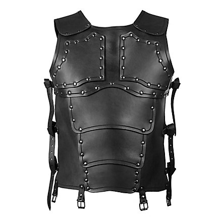 Leather armour - Mercenary torso (black)