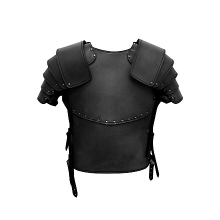 Leather Armour with shoulders - Mercenary - andracor.com