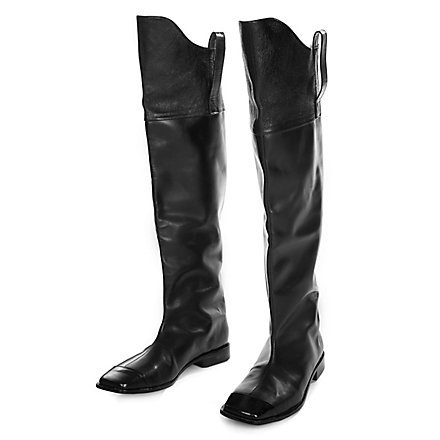 Leather Boots U.S. Cavalry black