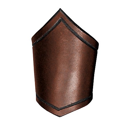 Leather Forearm Band brown 